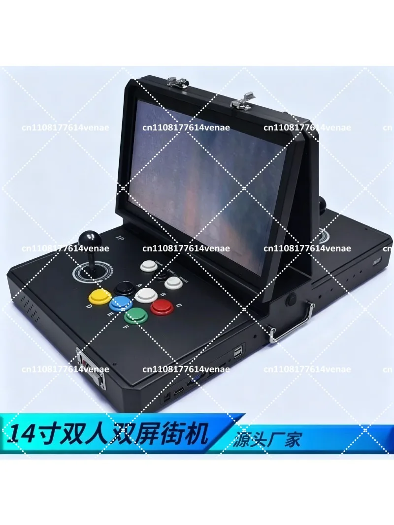 Gaming Console All - Tragbare Arcade-Spielmaschine mit 10 Zoll und