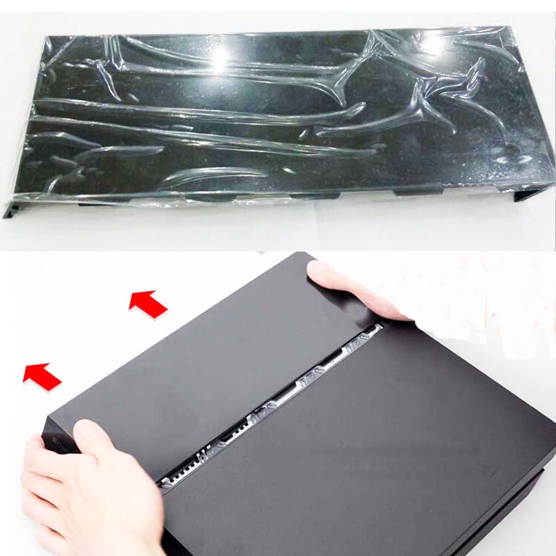 Gaming Console Sony - Schwarze Schutzhülle für HDD-Schachtabdeckung, Festplattenlaufwerk, Ersatz