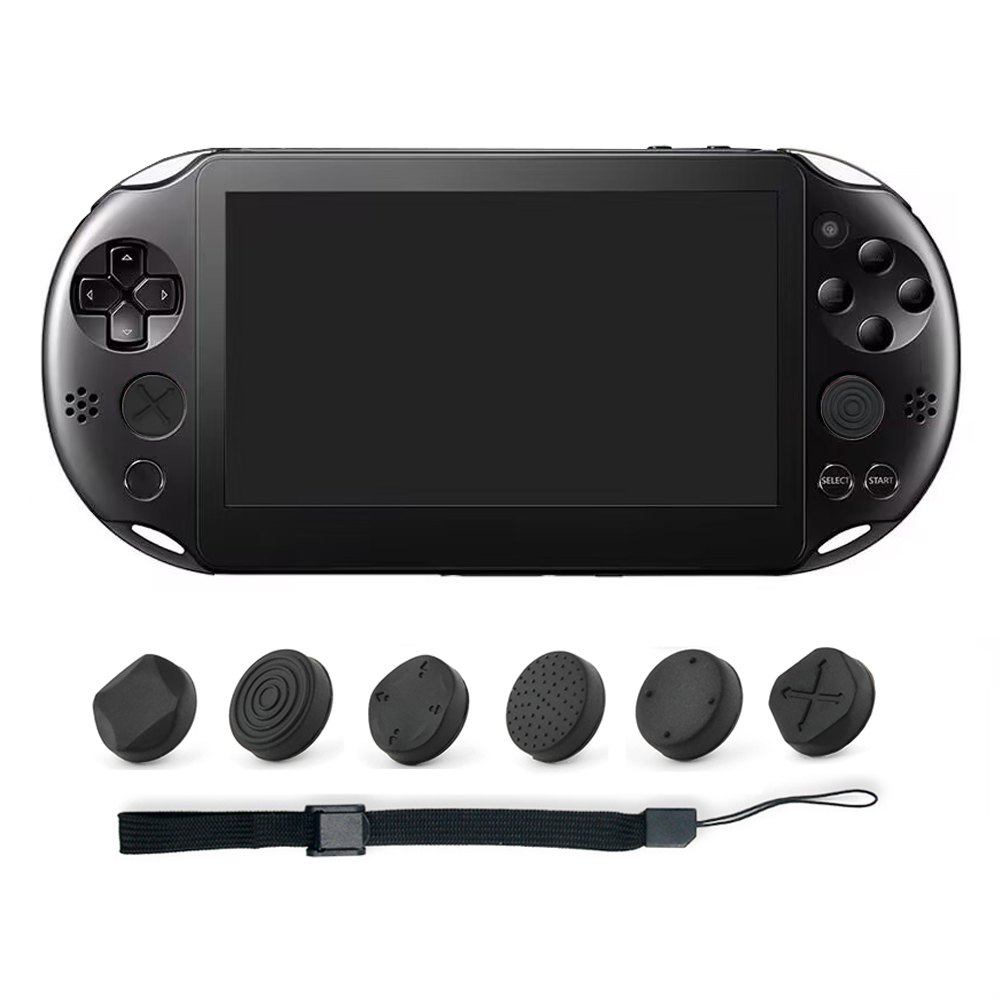 Gaming Console Sony - 7-in-1-Silikon-Anti-Rutsch-Thumbstick-Griffkappe, Joystick, analoge Schutzhülle für Psvita