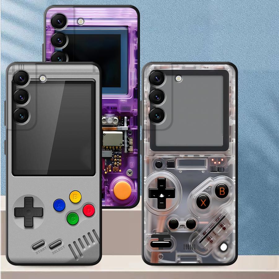 Gaming Console Case - Lila Gaming-Konsolen Handyhülle für Samsung Galaxy