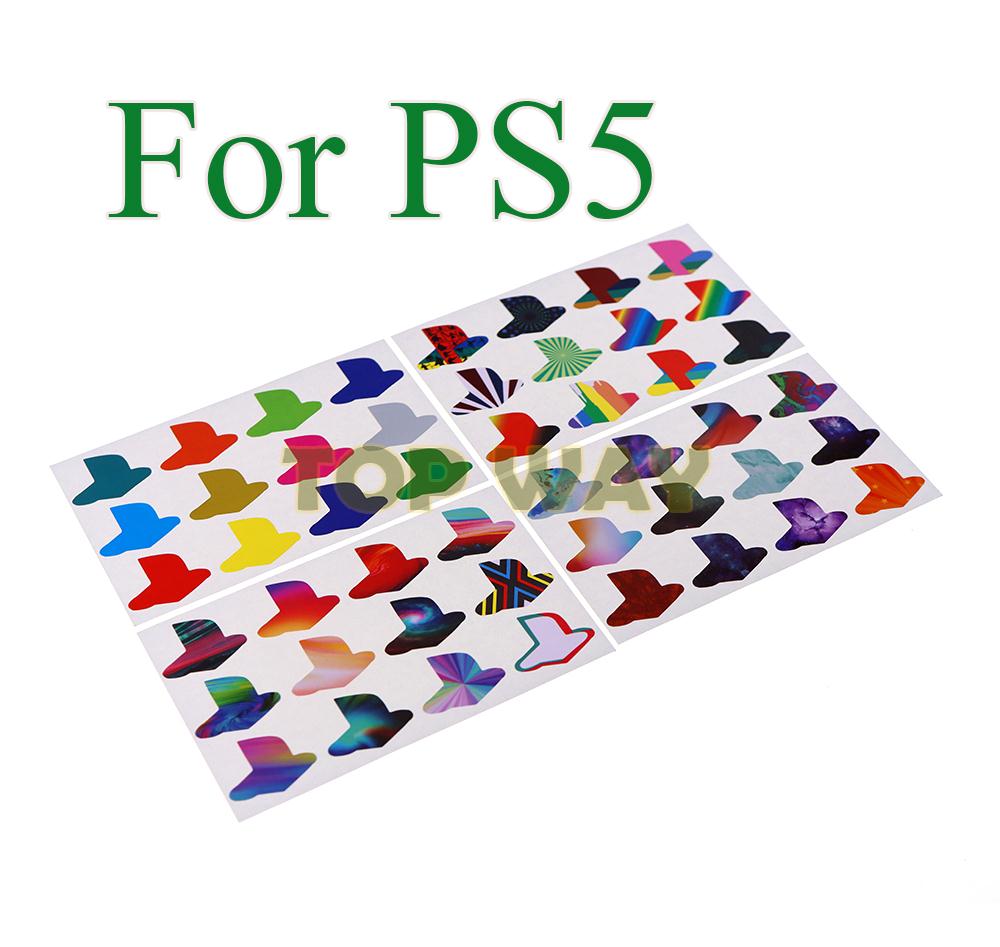 Gaming Console Setup - 12 Stück/Set Bunte Logo-Aufkleber Dekorfolie für