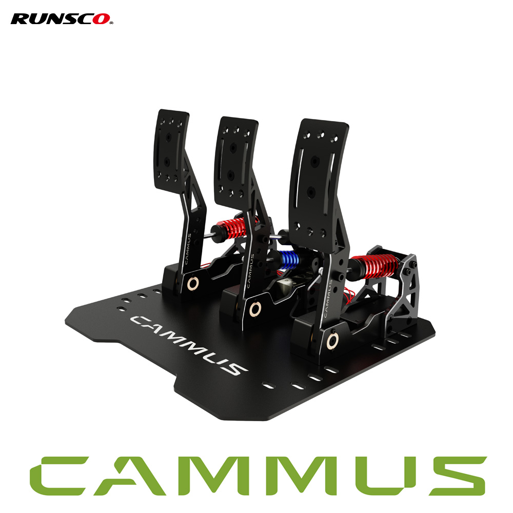 Racing Pedal Set - CAMMUS LC100 Load Cell Pedale Sim