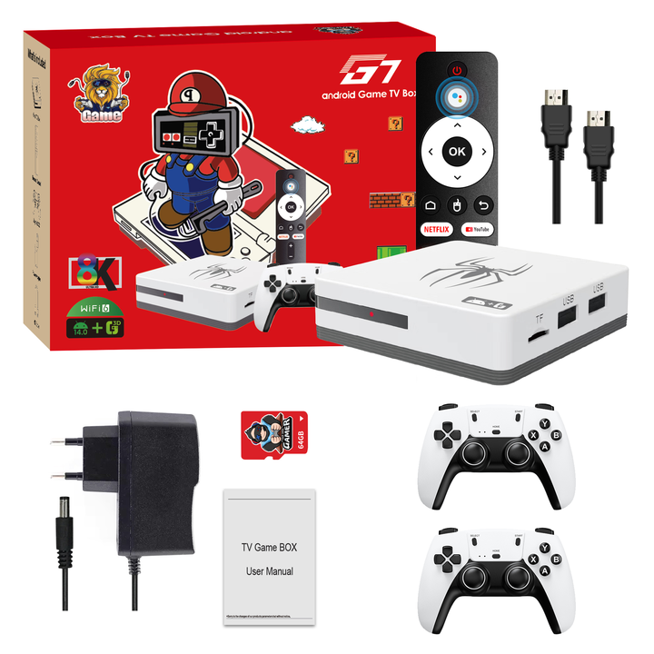 Gaming Console In Tv - Hochwertige tragbare G7-Gaming-Konsole mit großem Zoll-Bildschirm,