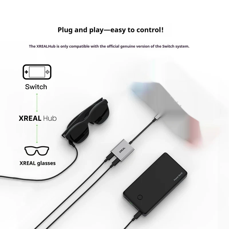 XREAL Hub USB-C-Adapter für AR – Gaming Console Rog Bewertung und Preis