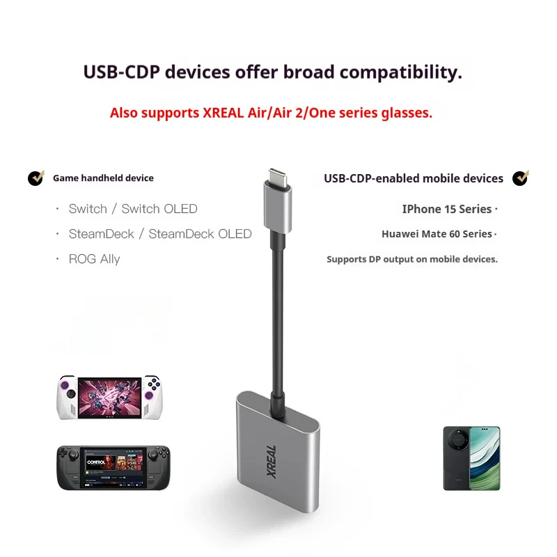 XREAL Hub USB-C-Adapter für AR – Gaming Console Rog Bewertung und Preis