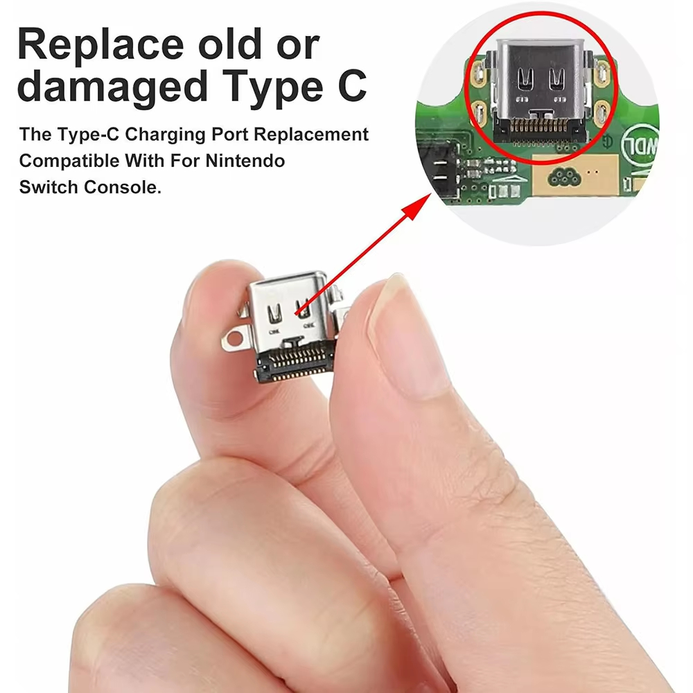Ersatz Typ C Port Ladeanschlus – Nintendo Console Switch Oled Bewertung und Preis