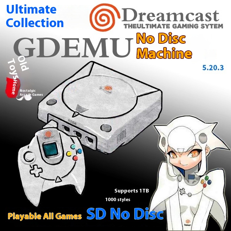 Original Dreamcast DC Retro-Sp – Gaming Console Or Pc Bewertung und Preis