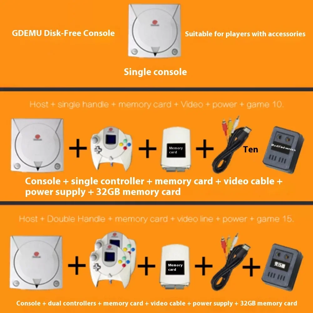Original Dreamcast DC Retro-Sp – Gaming Console Or Pc Bewertung und Preis