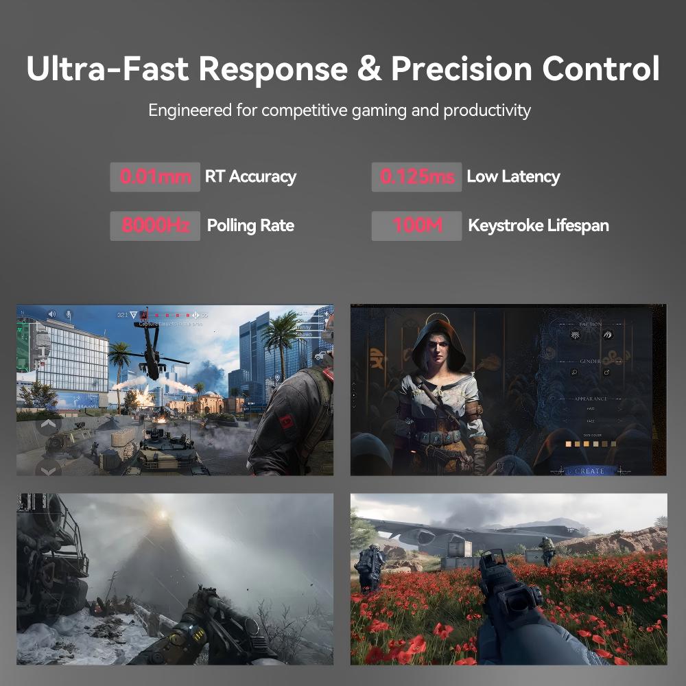 DarkBeacon Flux 68 HE Magnetis – Gaming Console Or Pc Bewertung und Preis