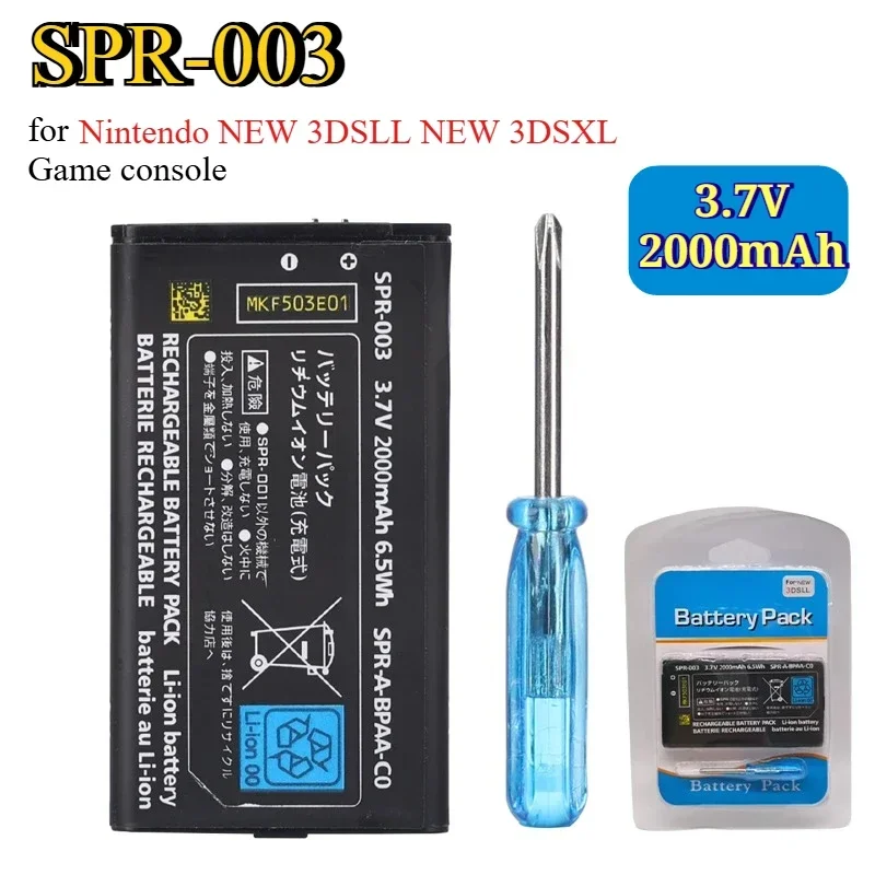 3,7V 2000mAh SPR-003 Ersatz-Li – Gaming Console All Bewertung und Preis