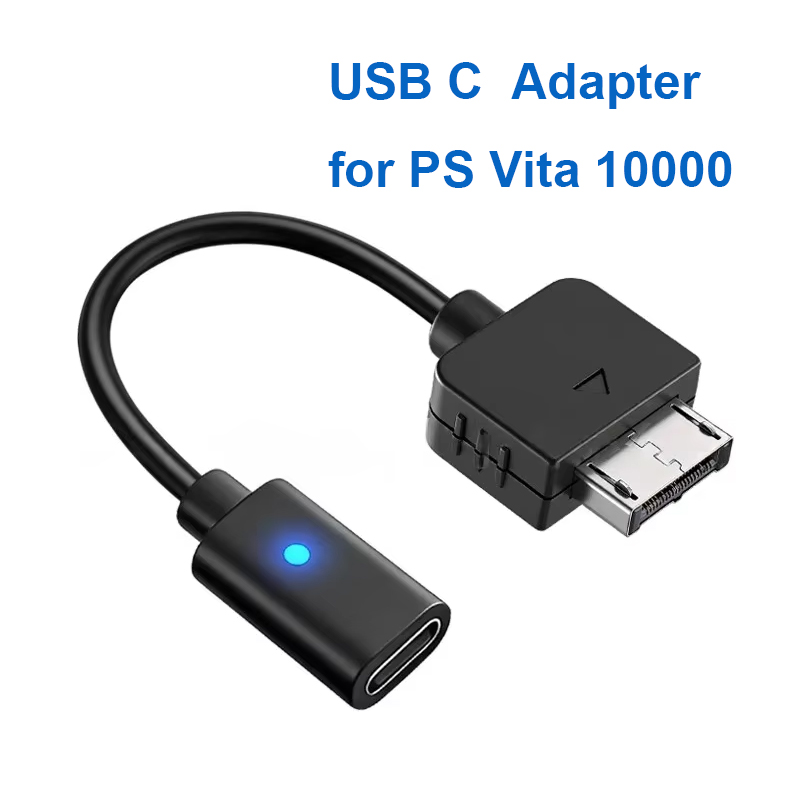 10 cm schwarzer USB-C-Ladeadap – Gaming Console Sony Bewertung und Preis