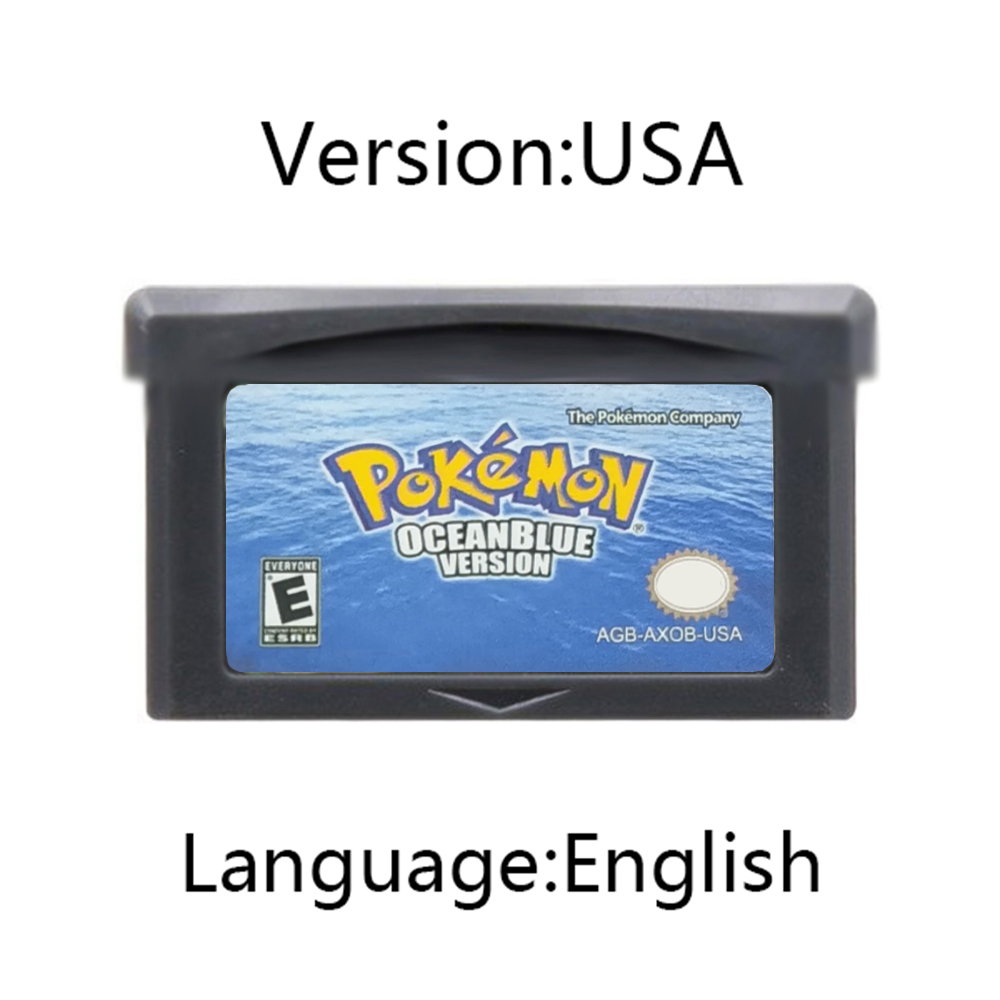 GBA Pokemon-Spielmodul 32-Bit  – Gaming Console Video Bewertung und Preis