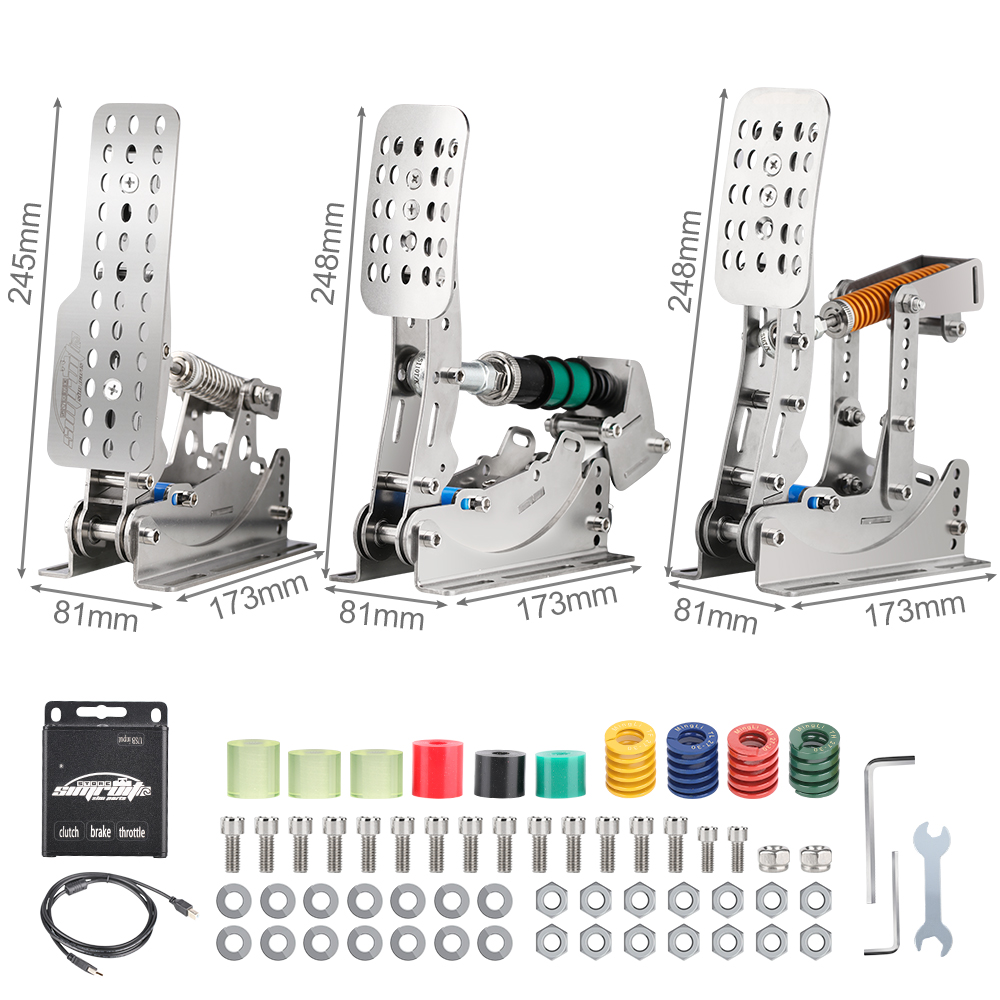 SimRuito Sim Racing LoadCell P – Racing Pedal Set Bewertung und Preis