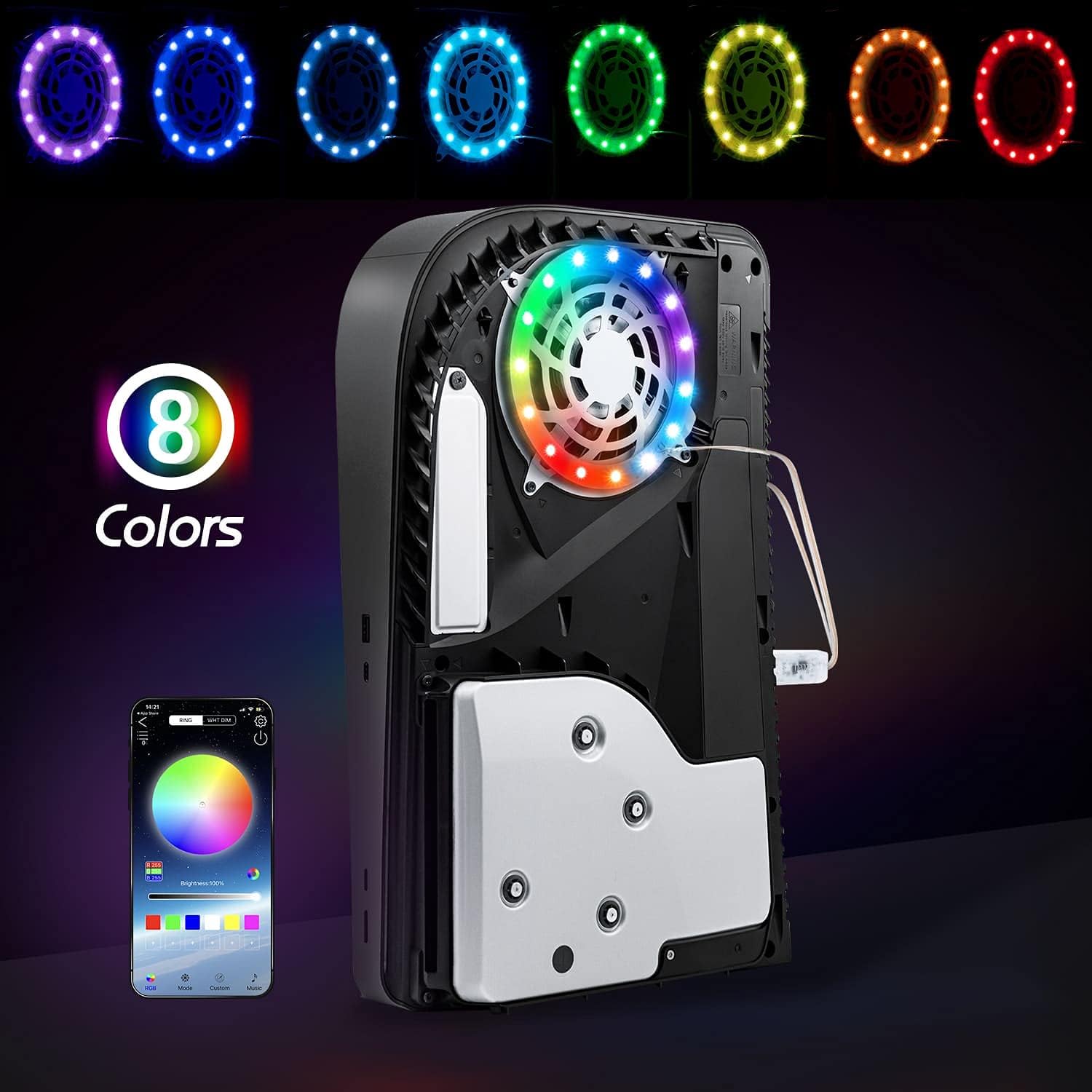 RGB LED-Lichtstreifen für PS5  – Gaming Console Sony Bewertung und Preis
