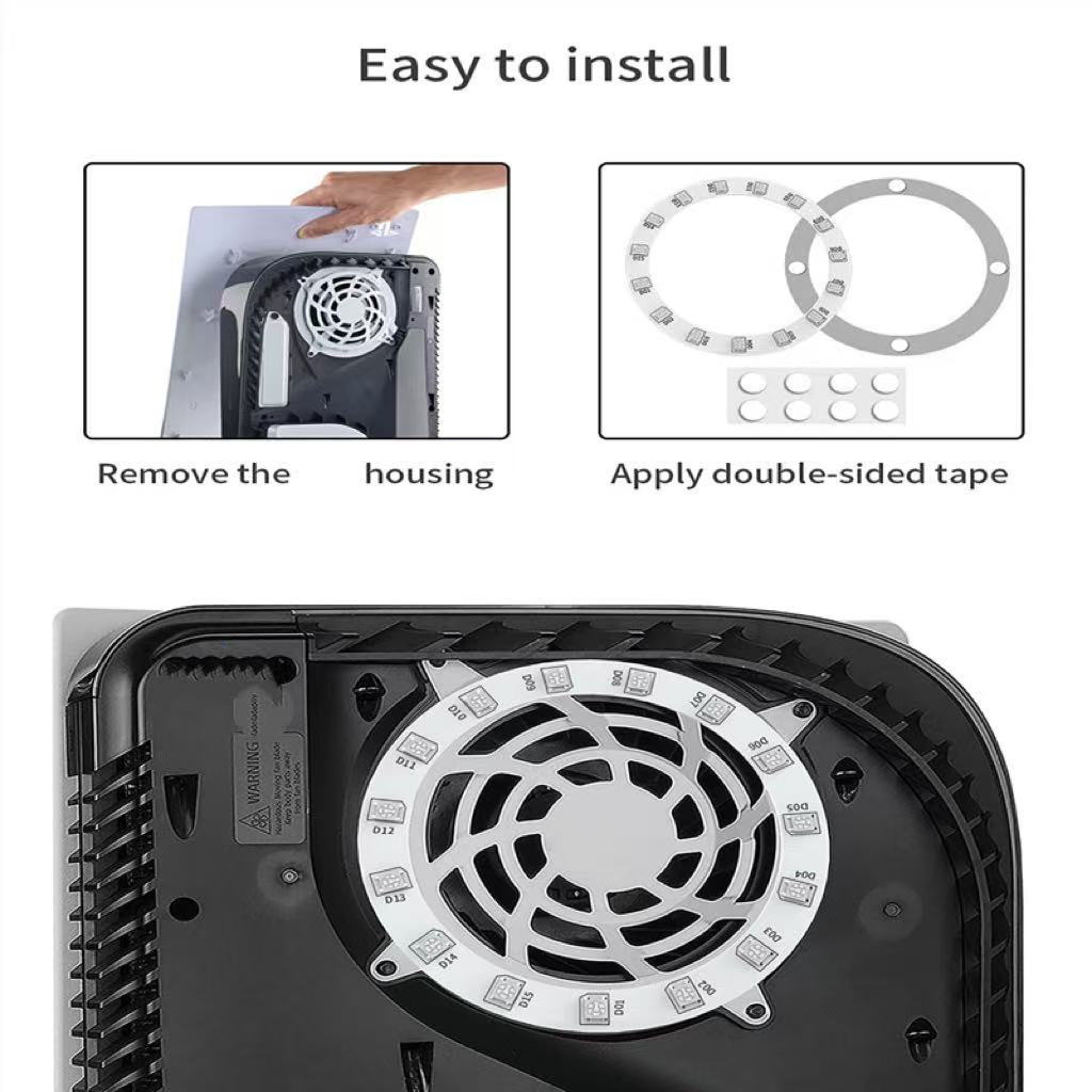 RGB LED-Lichtstreifen für PS5  – Gaming Console Sony Bewertung und Preis
