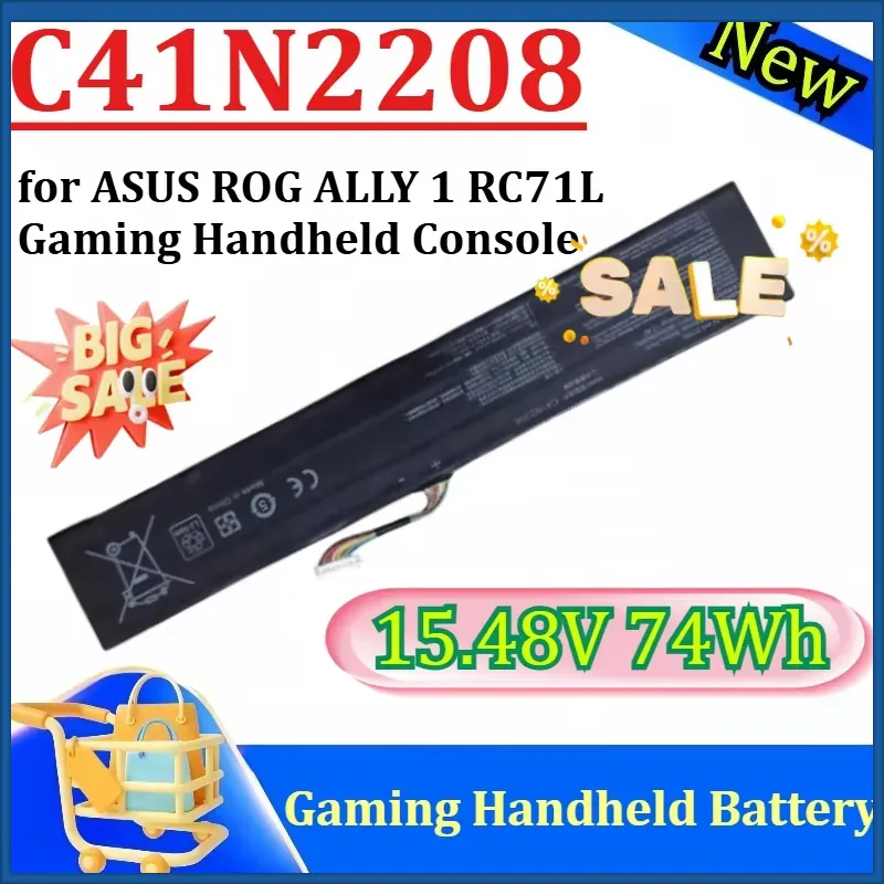 Neuer C41N2208 15,48V 74Wh Hoc – Gaming Console Rog Bewertung und Preis